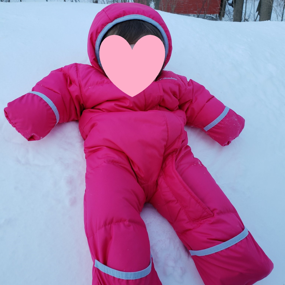 Like-New Columbia Baby Snowsuit, Size 6-12 Months
